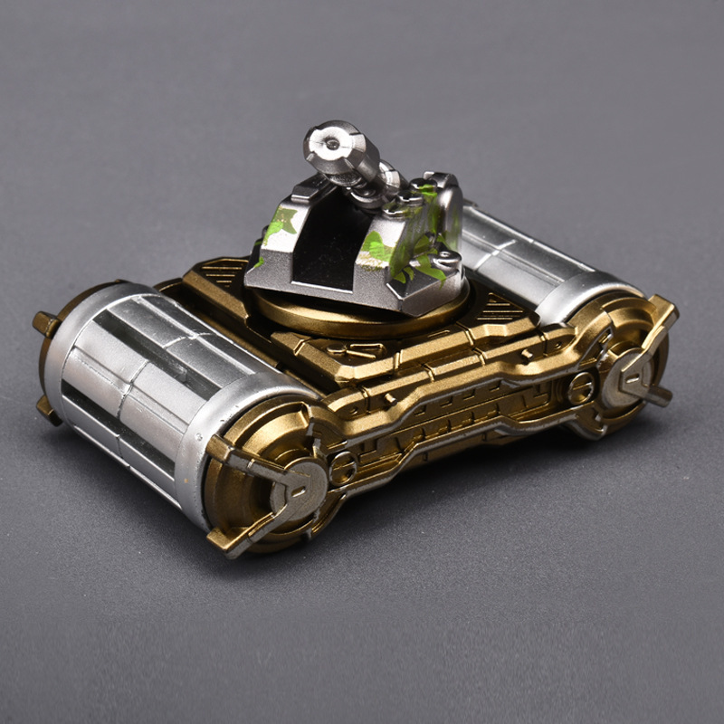 💥Transformable Finger Spinner: Mecha Tank